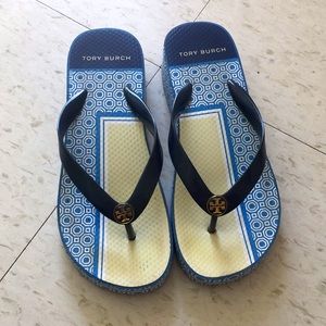 Tory burch platform sandal